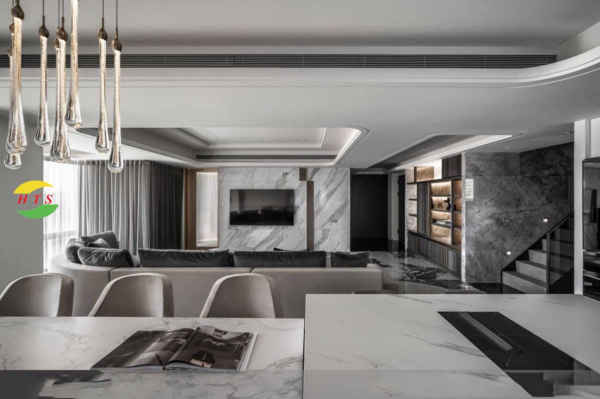 tranh đá biệt thự